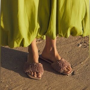 EUC Jeffrey Campbell Beaded Sandals